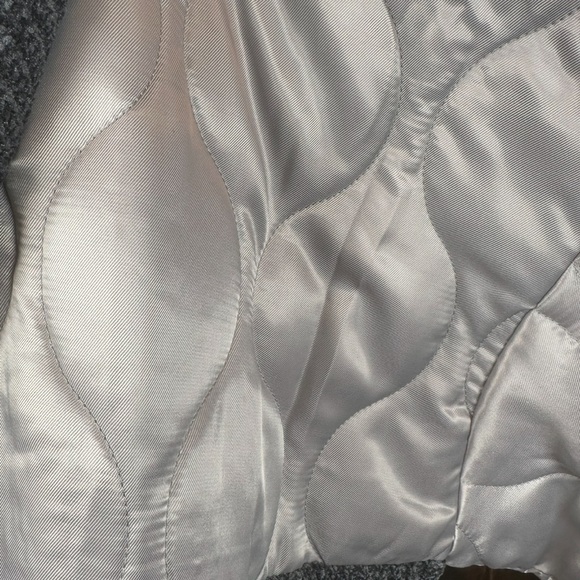 🆕 POL Charcoal and Silver Hooded Puffer sweater/Jacket NWOT - Picture 11 of 12